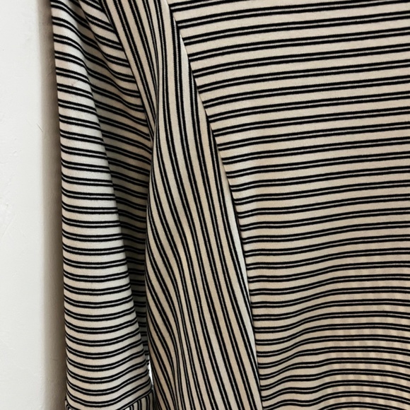 Talbots - 1X stripped quarter length shirt - Picture 3 of 9